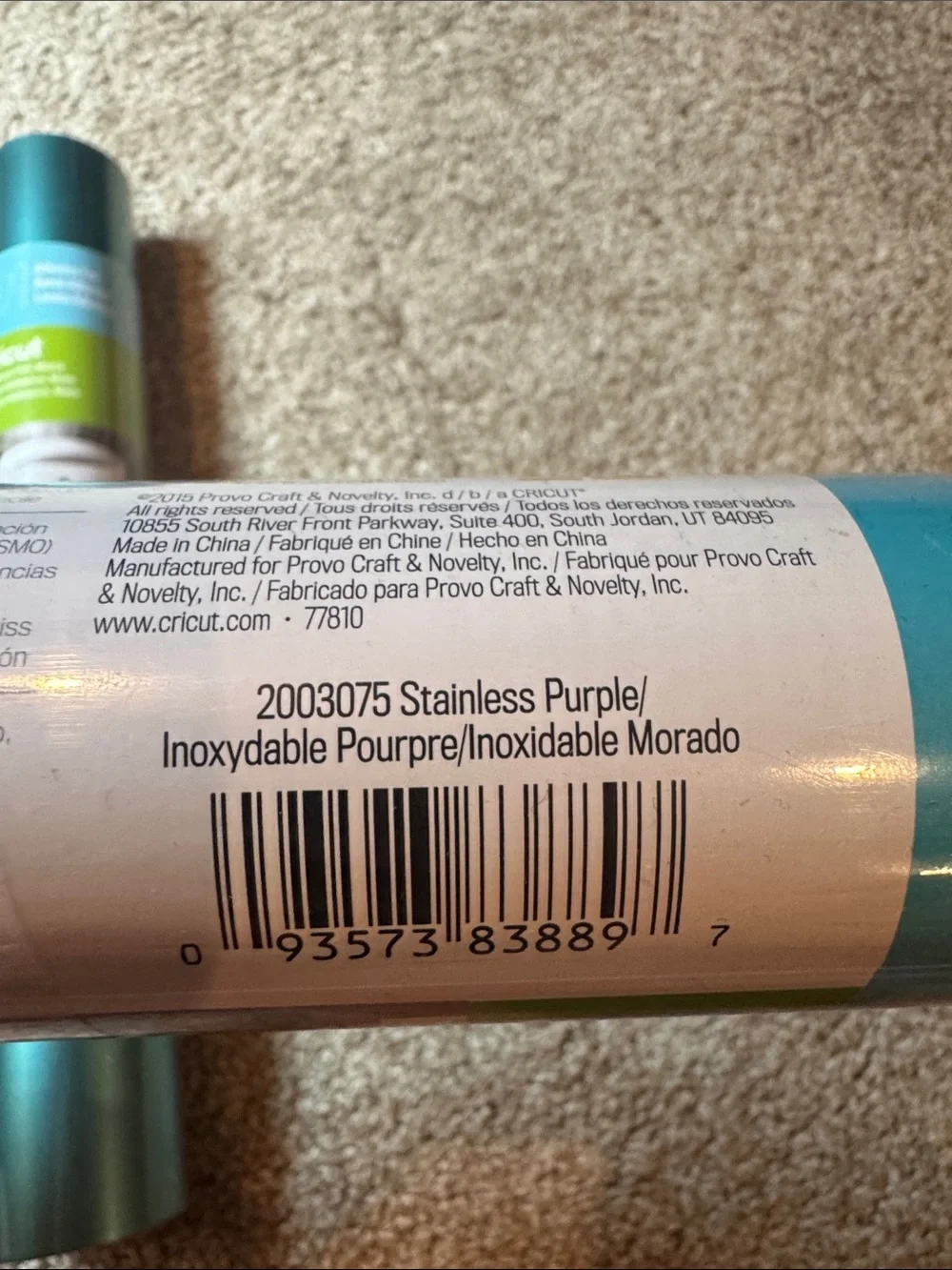 Cricut Metallic Adhesive Foil Rolls